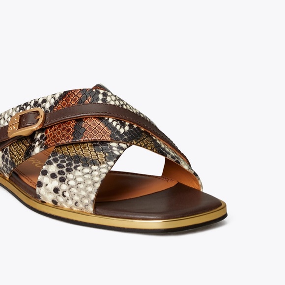 Tory Burch Delaney Crisscross slide sandals - Picture 11 of 12